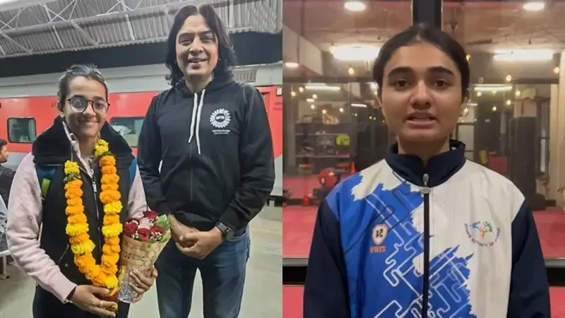 Muskan Gupta and Twisha Kakadia Shine at 38th National Games, Elevating Gujarat