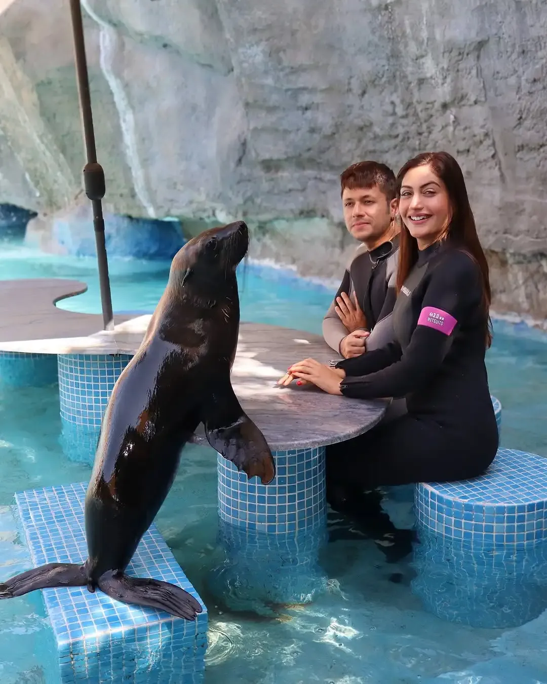 Did Surbhi Chandna Have a Fun Day with Dolphins in Abu Dhabi?