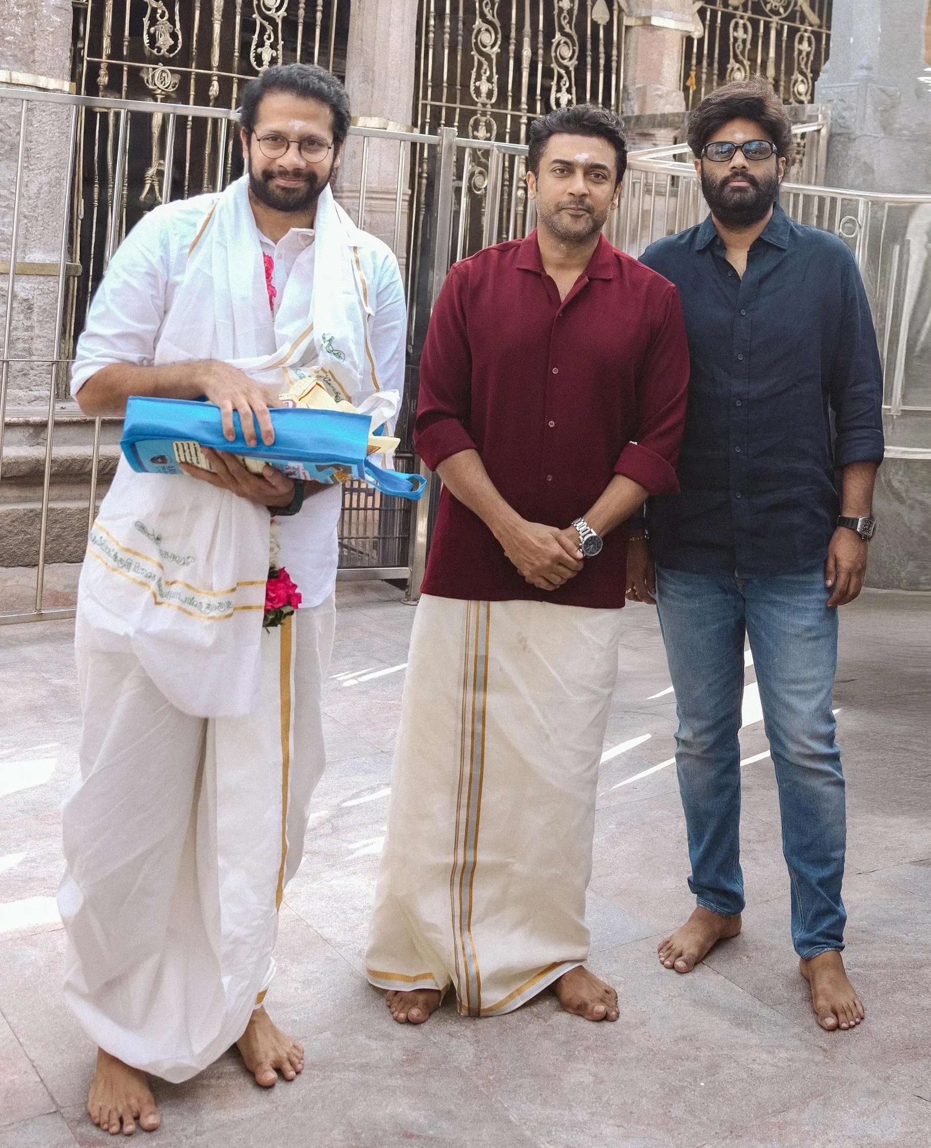 Did Suriya Seek Blessings at Palani Murugan Temple Before His Film's Shoot?