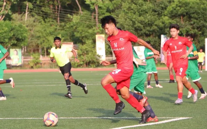 How Did Mizoram Conclude Group D with an Unblemished Record in the Swami Vivekananda Men’s U20 NFC?