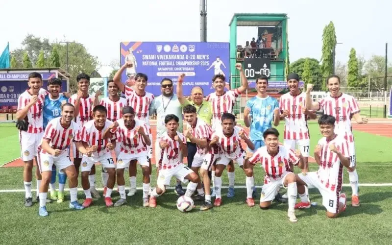 Chandigarh Makes History by Qualifying for U20 Men's NFC Quarter-Finals