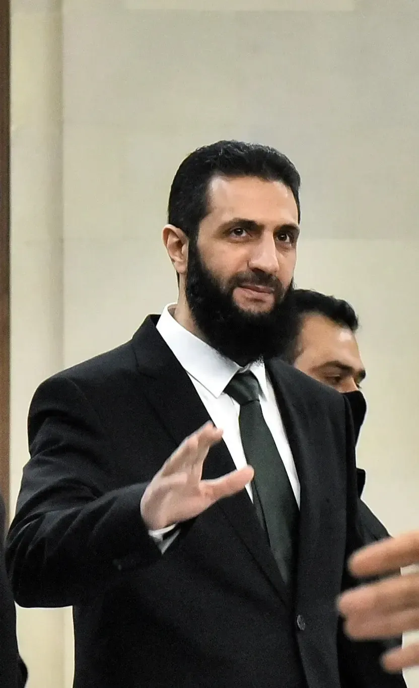 Syria's military administration appoints al-Sharaa as interim president, dissolves armed factions