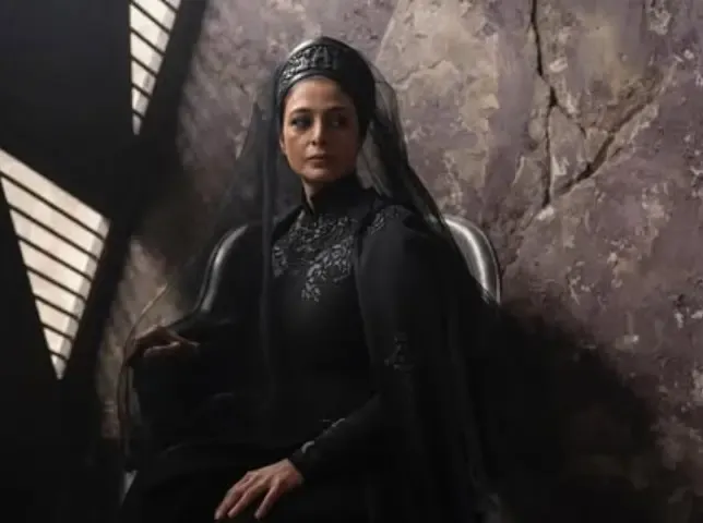 Tabu Discusses Indian Cuisine on the Set of 'Dune: Prophecy'
