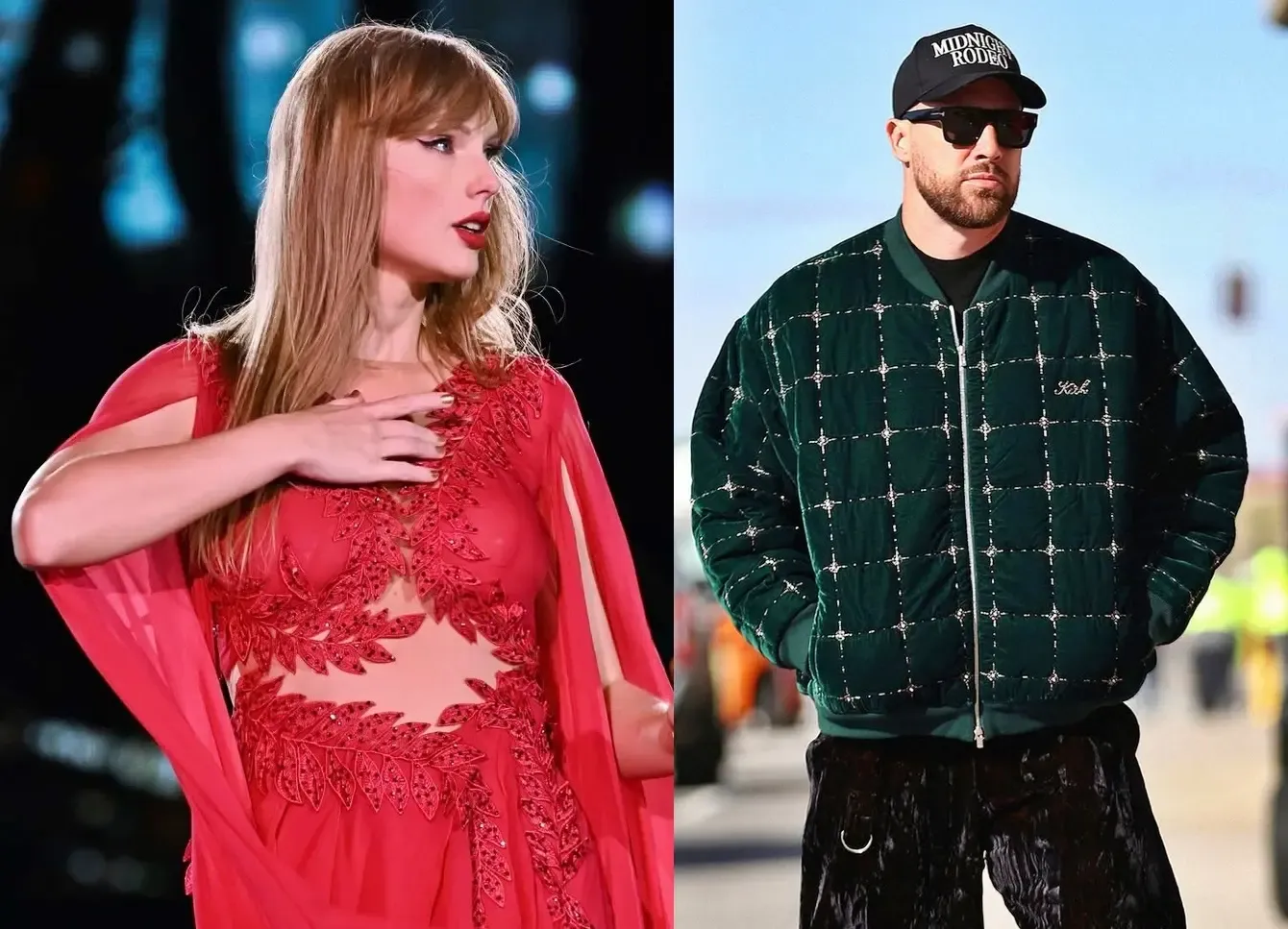Taylor Swift and Travis Kelce Show Affection with Kisses on the Field