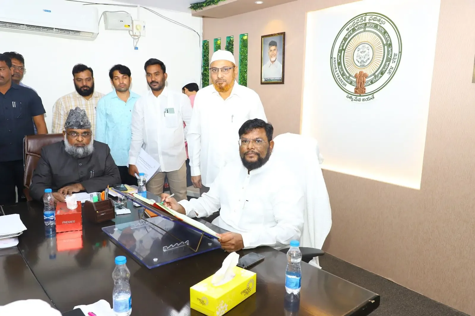 Abdul Aziz from TDP Assumes Role as Chairman of Andhra Pradesh Waqf Board