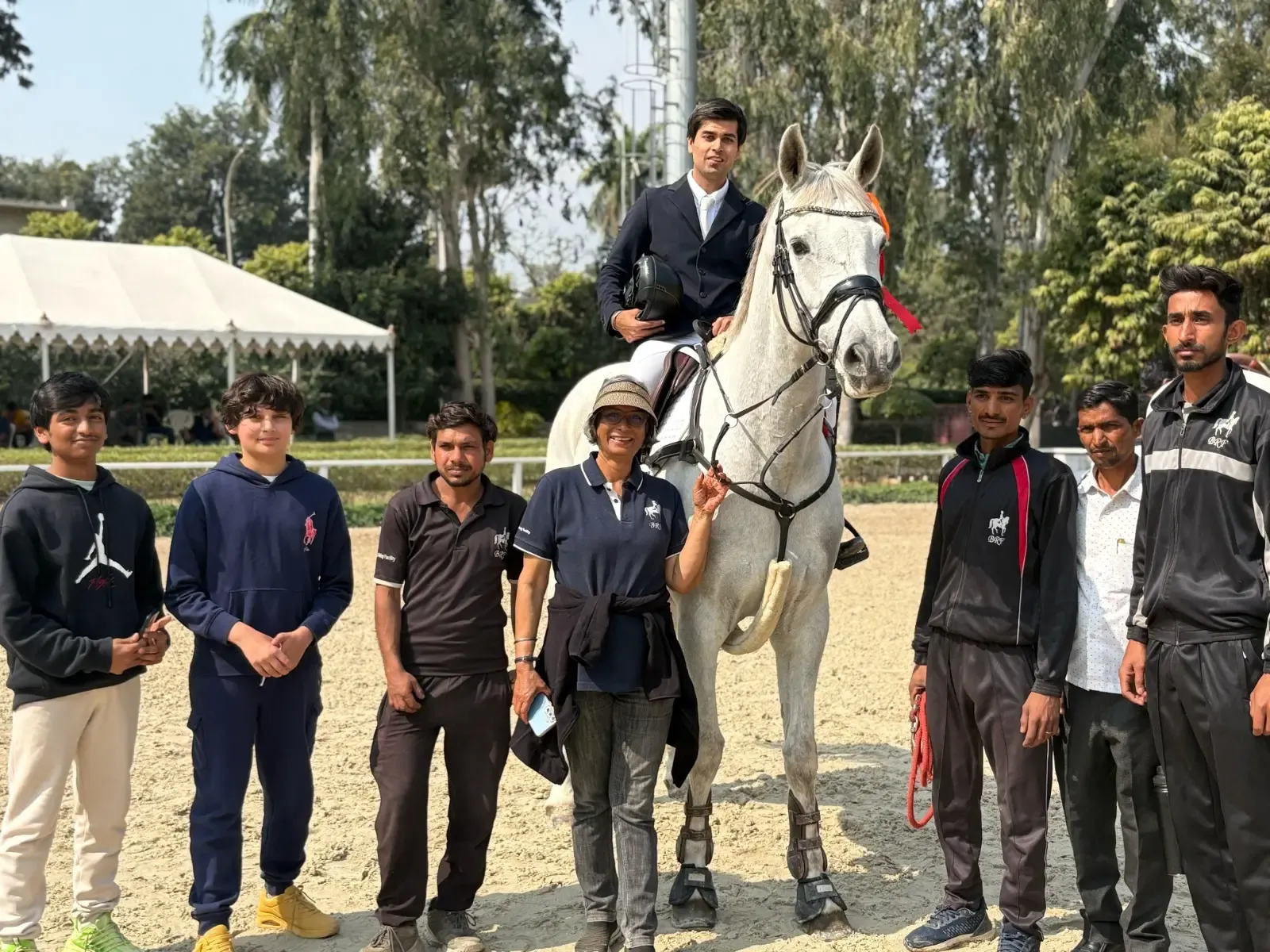 Tejas Dhingra Defends National Championship Title at NEC Show Jumping 2024-25