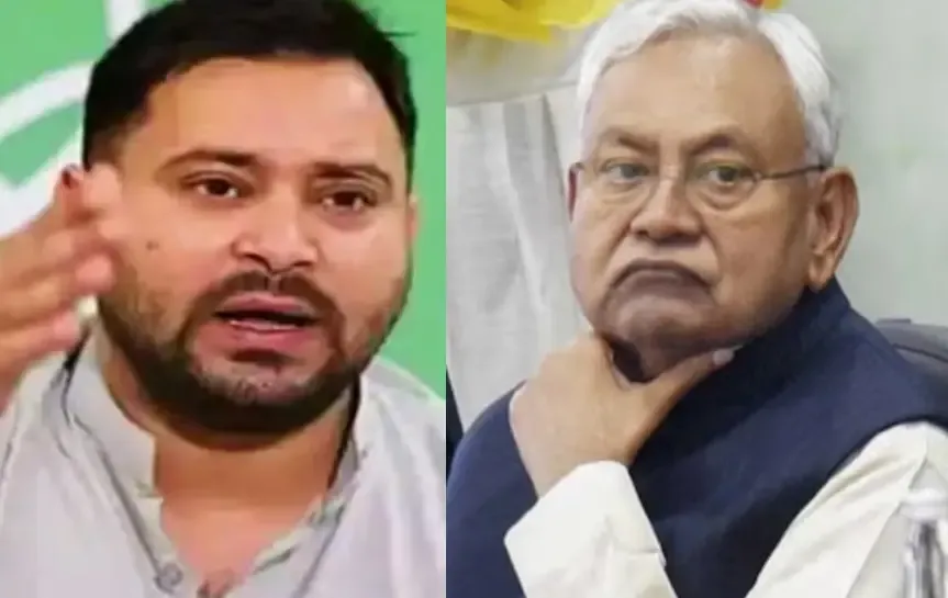 Tejashwi Criticizes Bihar CM Nitish Over Ara Jewelry Heist