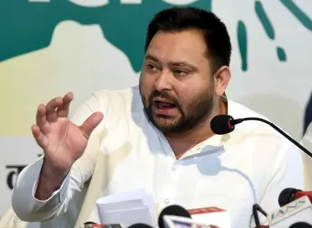 Tejashwi Yadav criticizes Nitish government after Bhojpur violence, claims law and order has failed