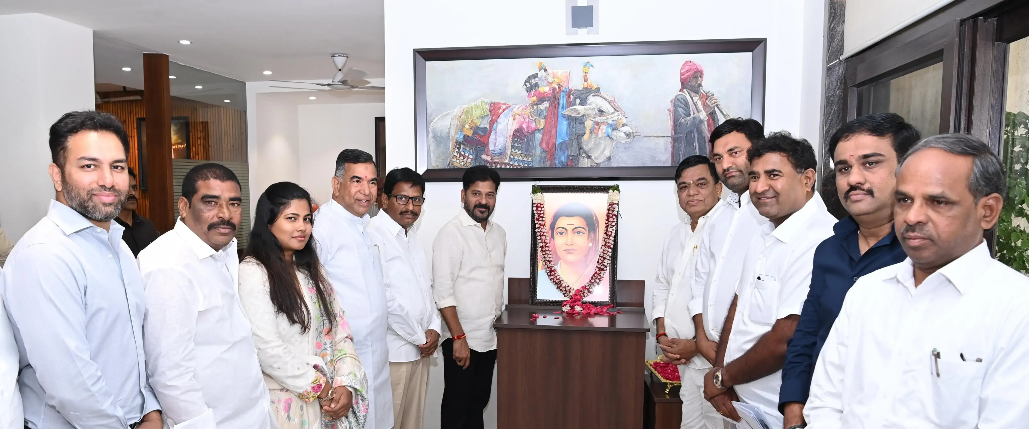 Tributes Paid to Savitribai Phule by CMs of Telangana and Andhra Pradesh