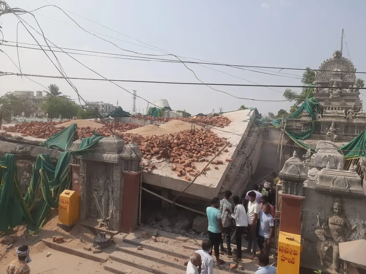 Building Collapse in Telangana: Rescued Worker Passes Away, Search Continues for Another