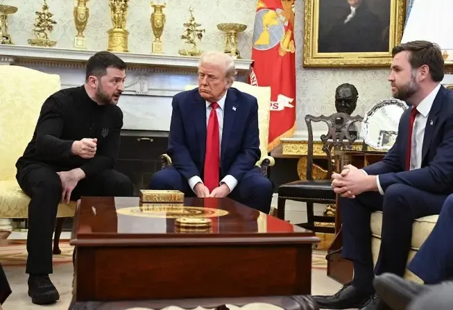 Contentious Exchange Characterizes Trump-Zelensky Meeting at White House