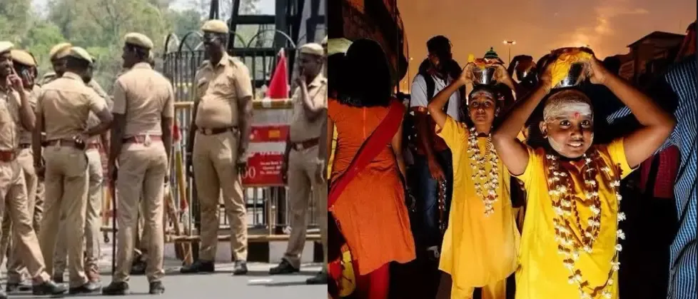 Thaipusam Festival: Extensive Police Presence at Lord Murugan Temples in Tamil Nadu