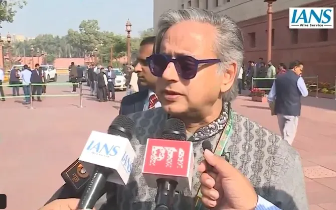 Tharoor Commends Priyanka's Political Ascendancy; Voices Concerns Over Violence in Bangladesh