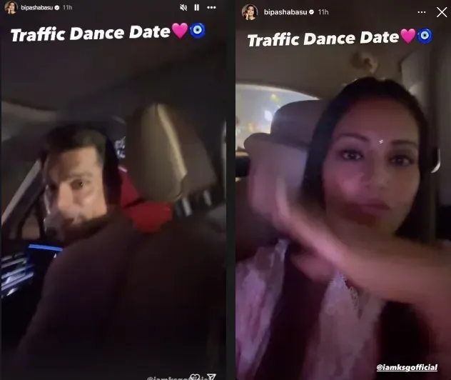 Bipasha and Karan's Fun Traffic Breaks