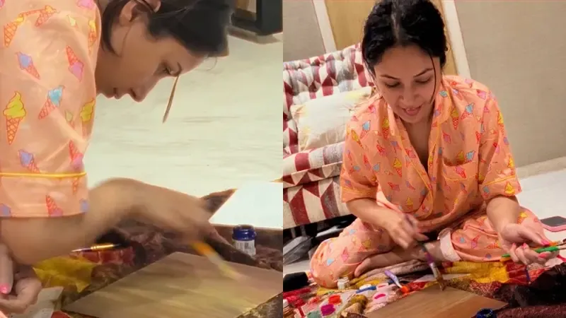 What did Shehnaaz Gill do all day?