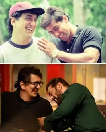 This 'Then and Now' Photo of Salman Khan and Sajid Nadiadwala Reflects Their Enduring Friendship