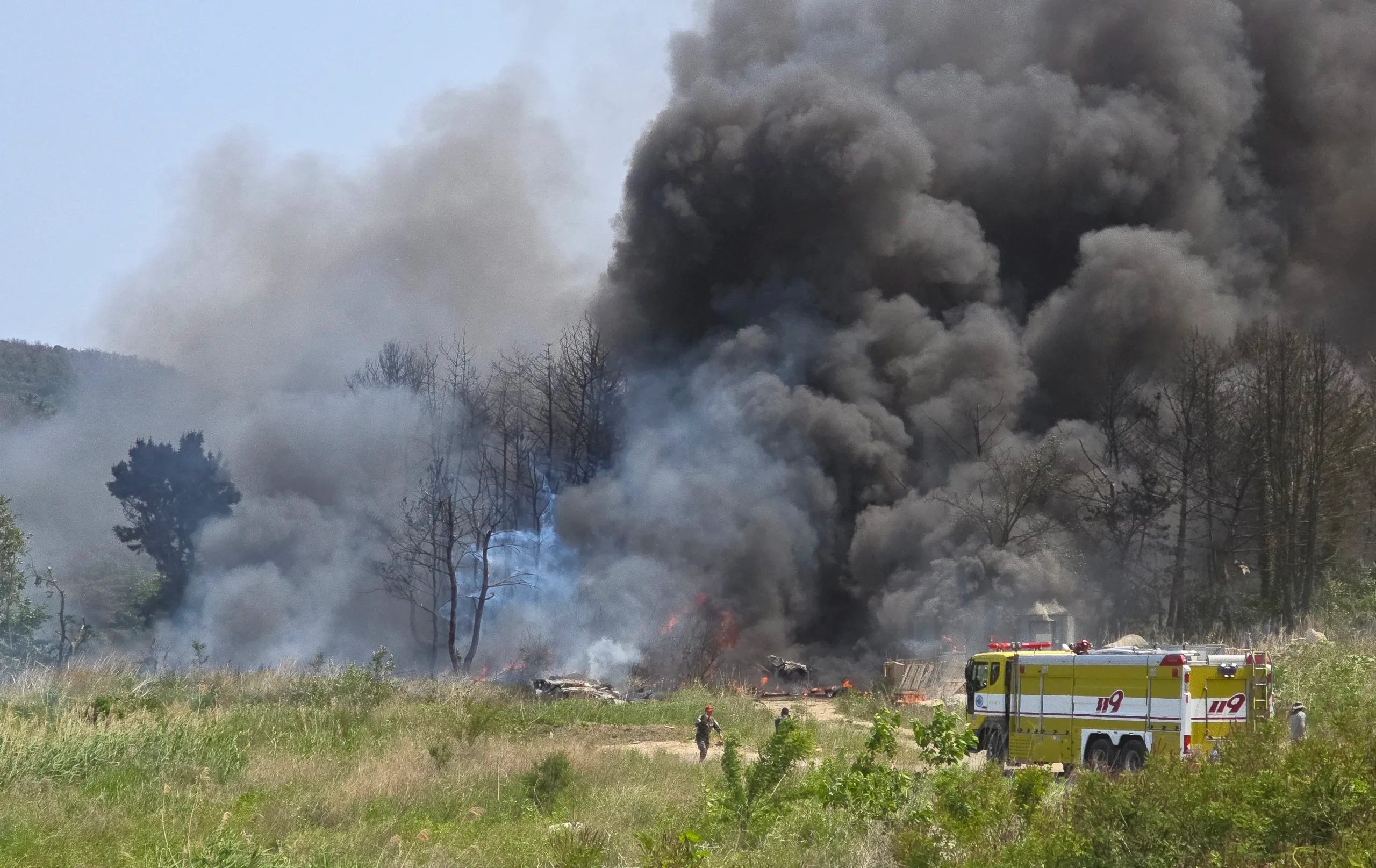 What Happened After a Navy Patrol Plane Crashed in South Korea?