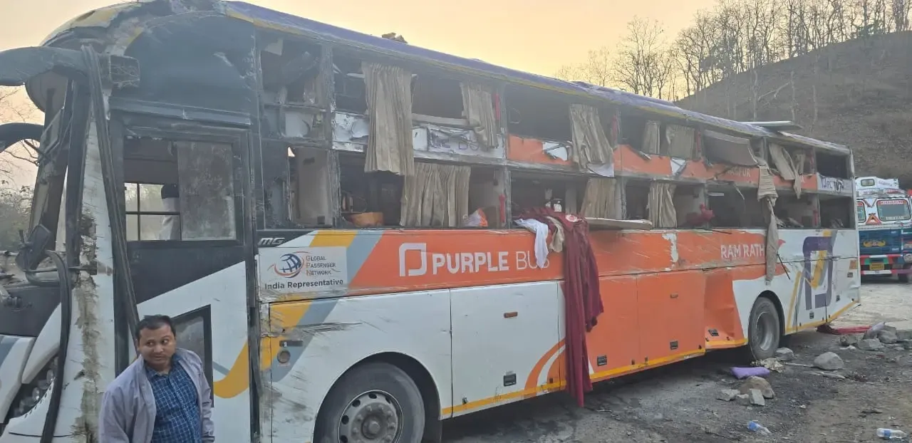 Three Lives Lost as Bus Overturns in Jabalpur, MP