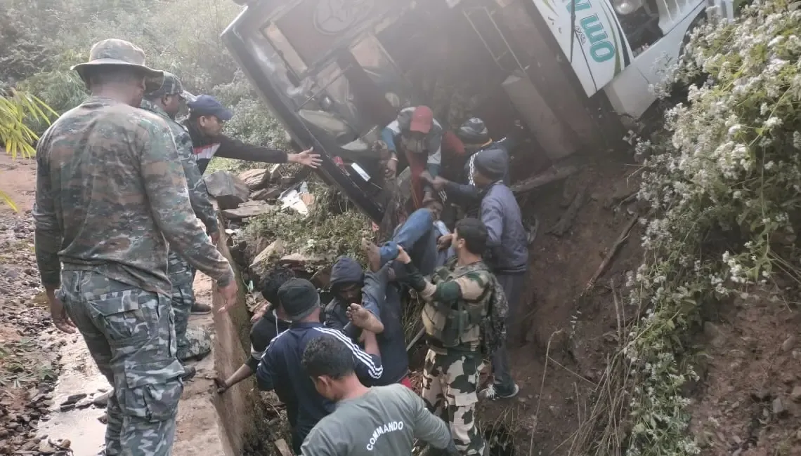Tragic Bus Accident Claims Lives of Three Pilgrims in Koraput, Odisha
