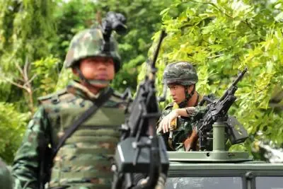 What Happened to the Three Thai Soldiers Injured by a Landmine?