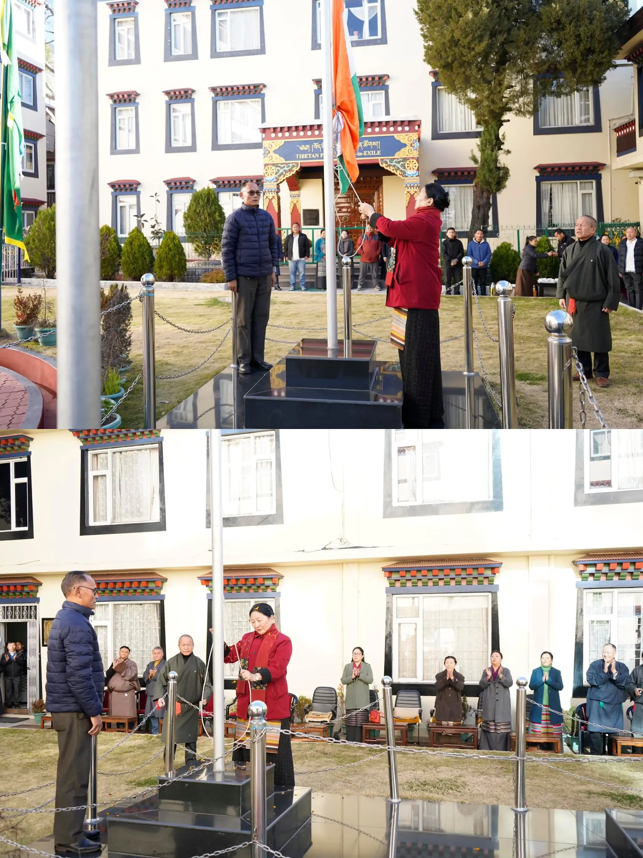 Tibetans Honor India on Republic Day