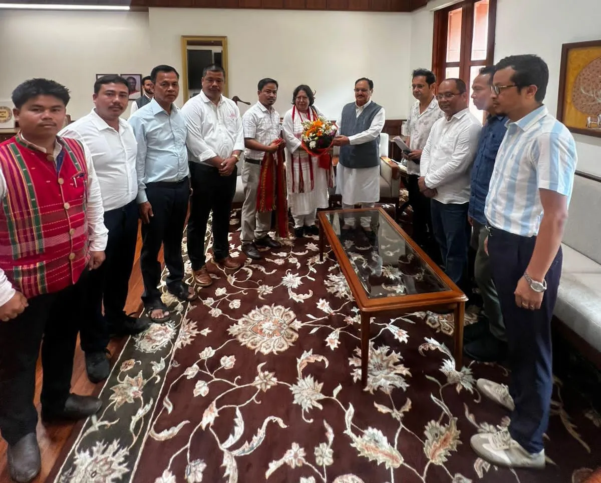 What Discussions Did the Tipra Motha Party Have with JP Nadda Regarding SIR?