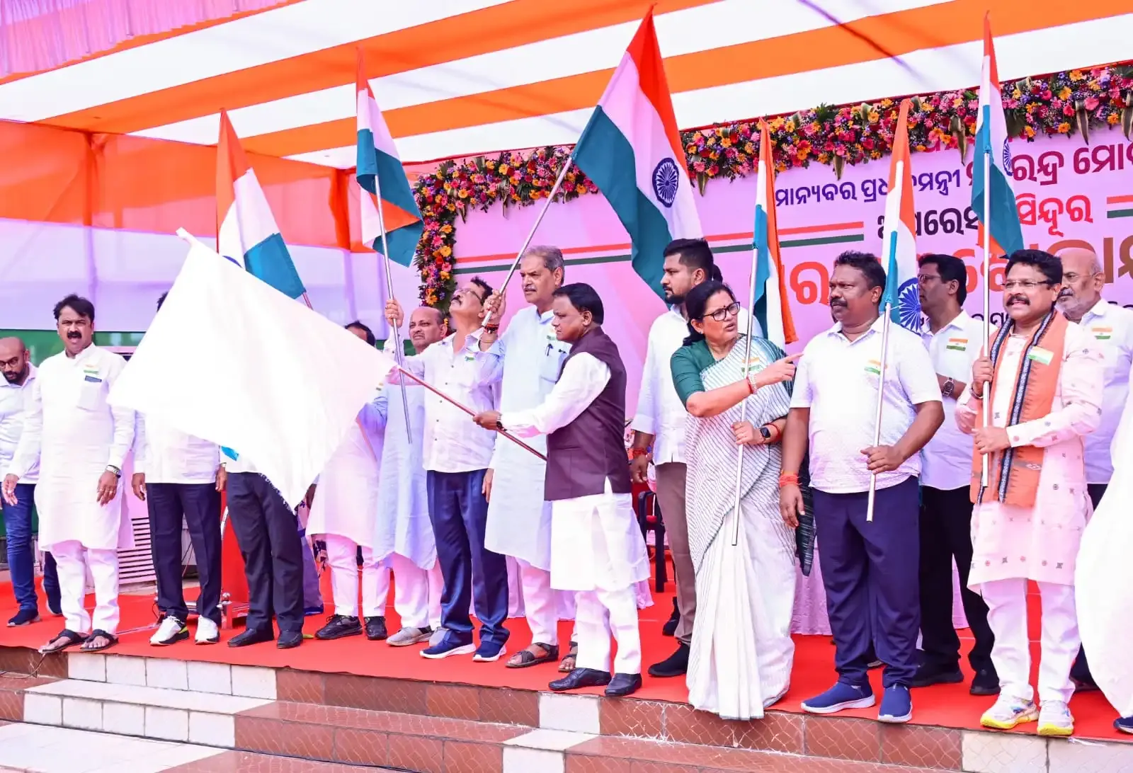 What Happened During the Tiranga Yatra in Bhubaneshwar to Celebrate Operation Sindoor?