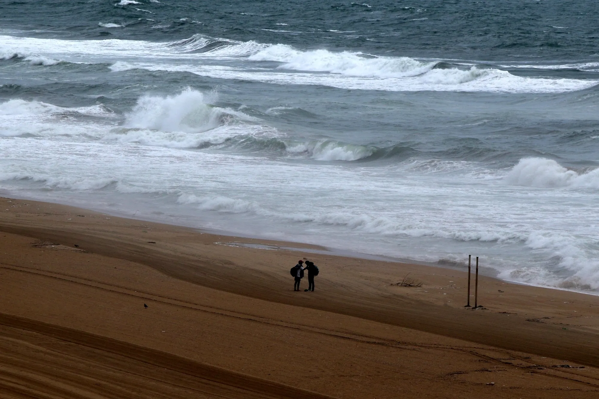 Inspection of Coastal Erosion at Tiruchendur