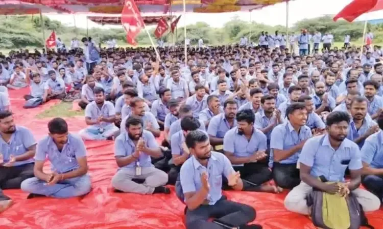 Tamil Nadu Ministers to Facilitate Discussions with Samsung India Management and CITU to Resolve Strike