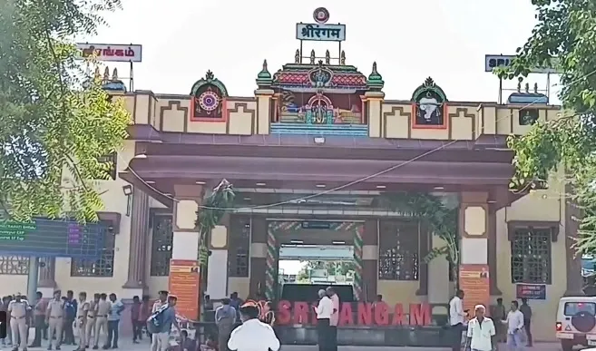 Are Trichy Residents Celebrating the Modernization of Srirangam Station Thanks to PM Modi?