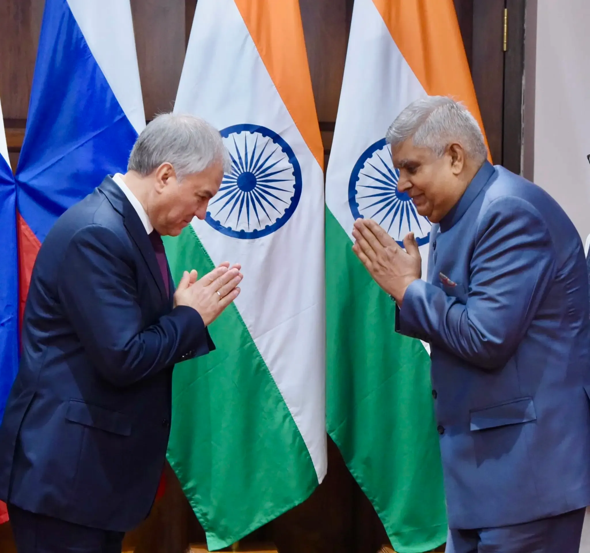 Prominent Russian Legislator Meets VP Dhankhar, Highlights India's Role in Asia