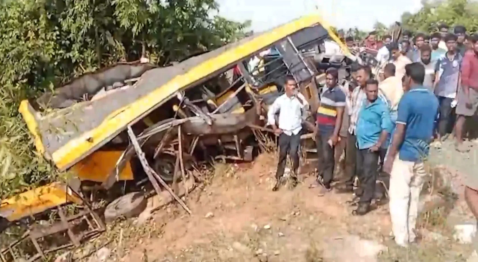 How Did a Train Collision with a School Van Claim Two Lives?