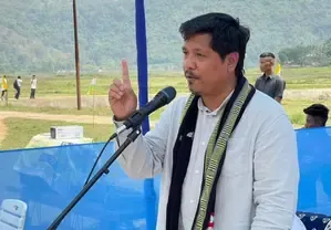 Meghalaya CM Appeals for Votes for NPP Candidate in Tribal Council Elections