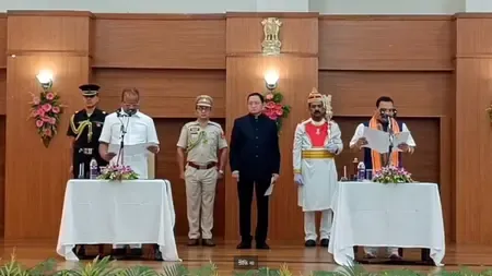 What Departments Did Tripura Minister Kishor Barman Receive?