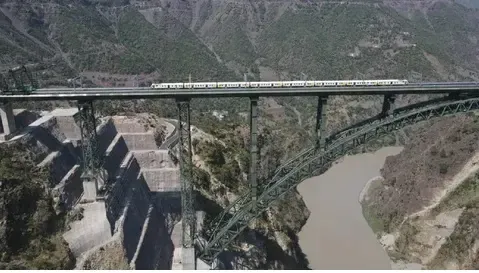 Two-Day Safety Evaluation of Reasi-Banihal Railway Link Commences
