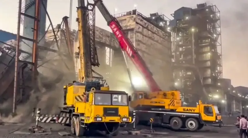 Two Officials Face Charges Following Collapse of Smelting Facility in Mungeli, Chhattisgarh