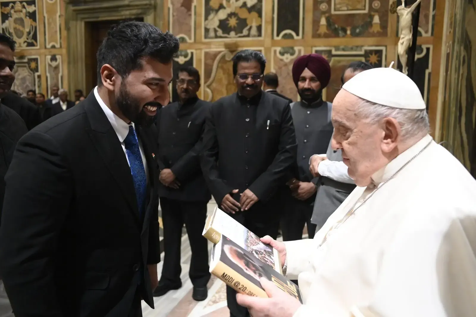 Two Influential Publications on PM Modi’s Leadership and Governance Delivered to Pope Francis