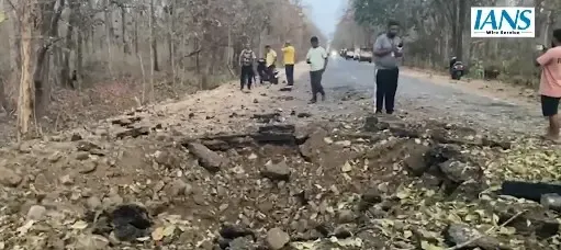 Two STF Personnel and Driver Hurt; Escape IED Blast in Chhattisgarh