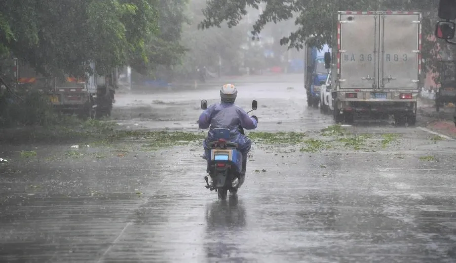 How did Typhoon Wutip lead to three deaths in central Vietnam?