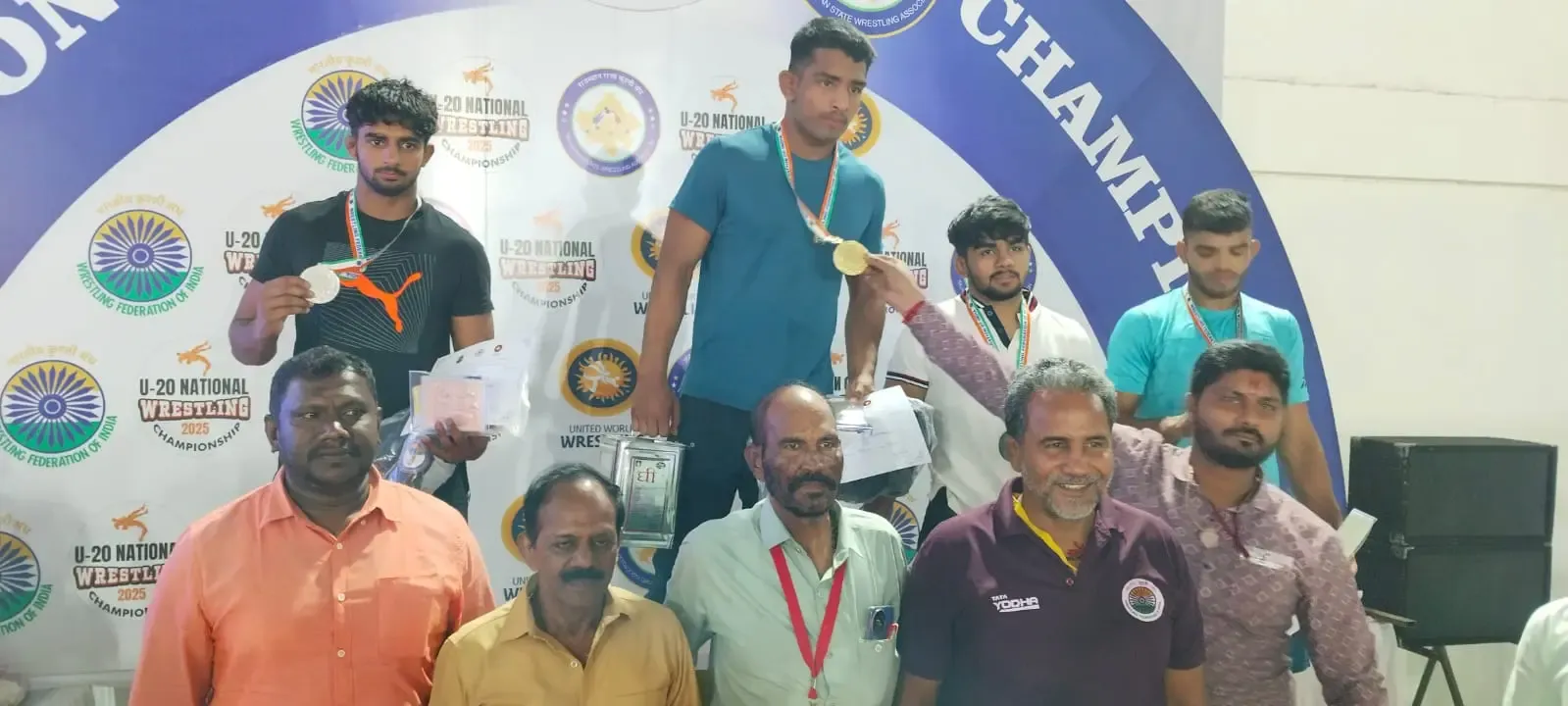 U-20 Wrestling Nationals: Anuj from Rajasthan Shines, Haryana Leads on Day 2