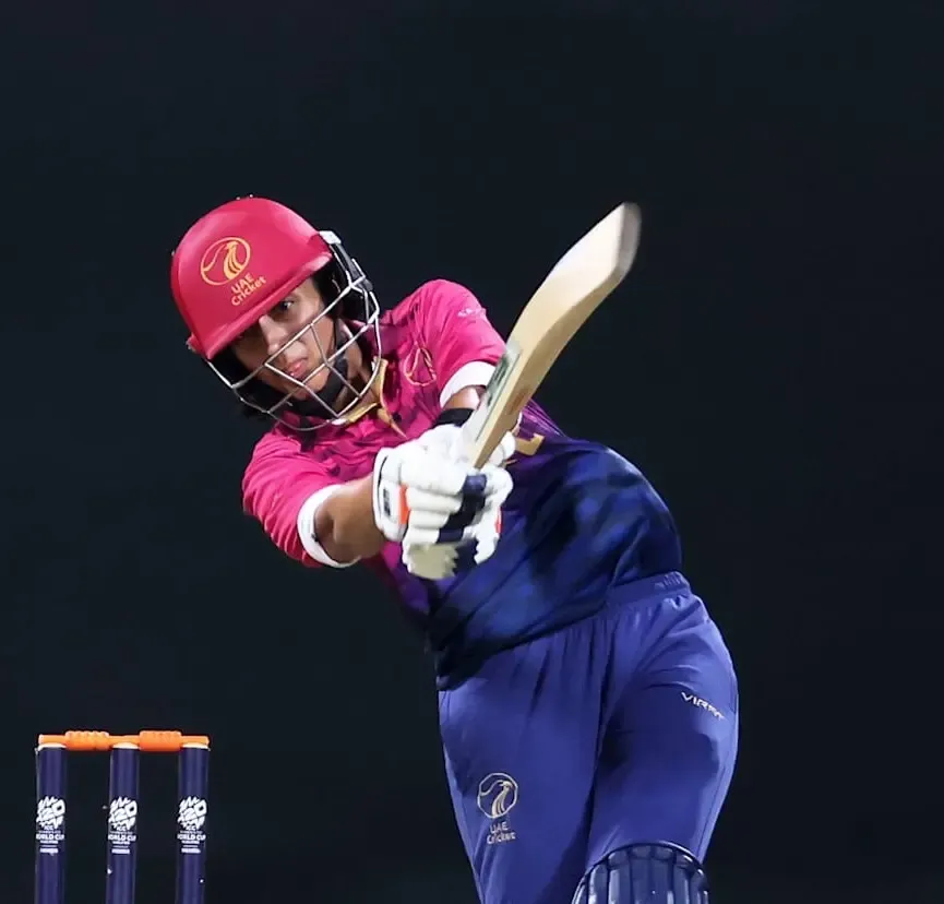 UAE's Esha Oza Crowned ICC Women's Associate Cricketer of the Year