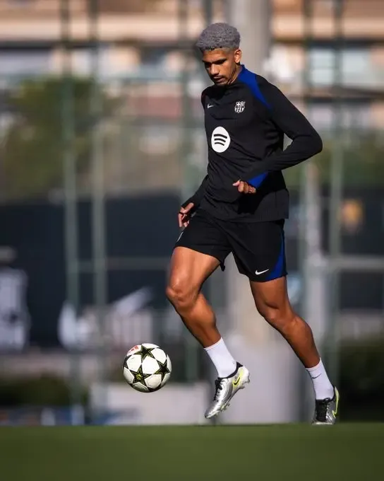 UCL: Araujo Makes Comeback, Included in Barca's Squad for Dortmund Showdown