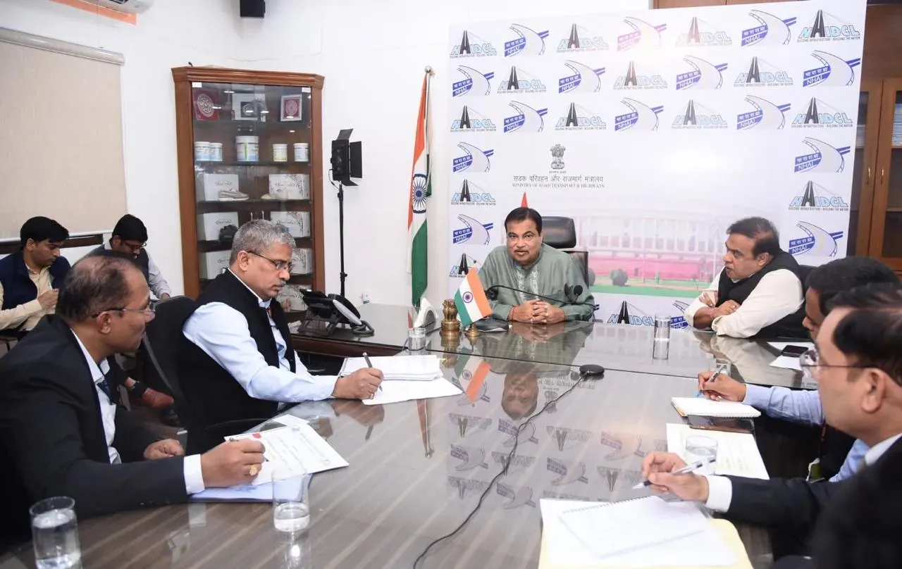 Assam CM Discusses Underwater Tunnel Project with Union Minister Gadkari