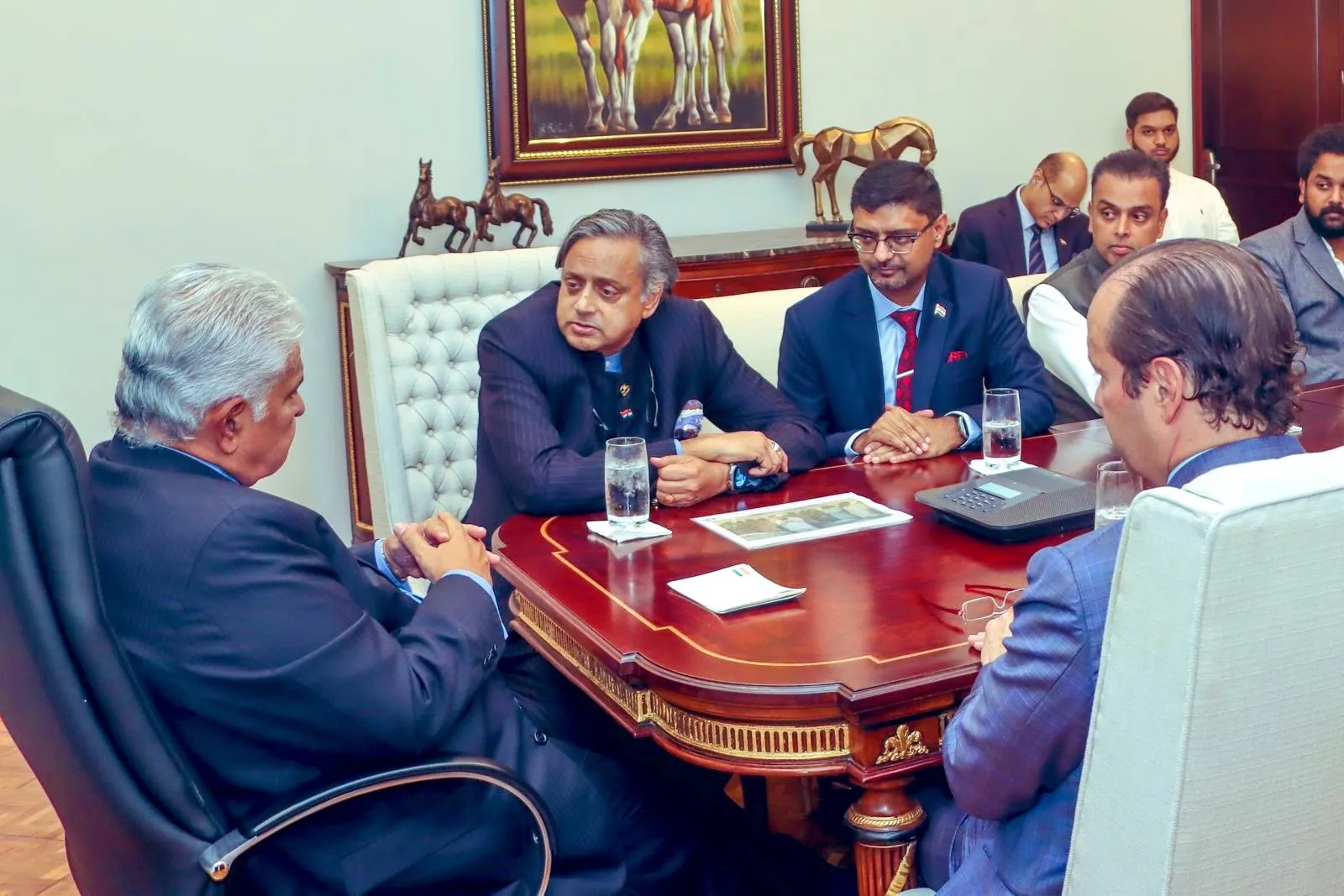 How does Panama's President support India's fight against terrorism?