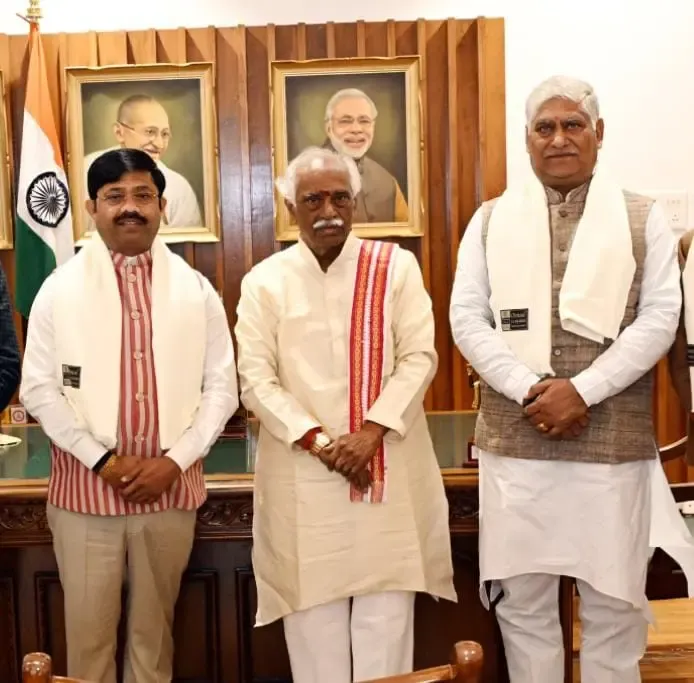 Uttar Pradesh Ministers Extend Invitation to Haryana's Governor and Chief Minister for Mahakumbh 2025