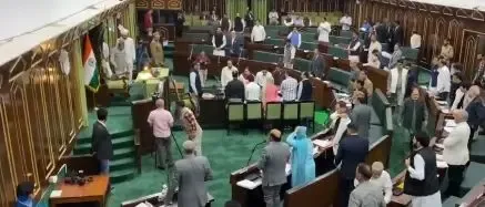 Chaos Erupts in J&K Assembly Over Police Response to Kulgam Demonstrators