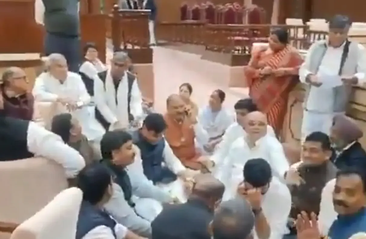 Rajasthan Assembly Erupts Over 'Dadi' Comment, Congress Protests