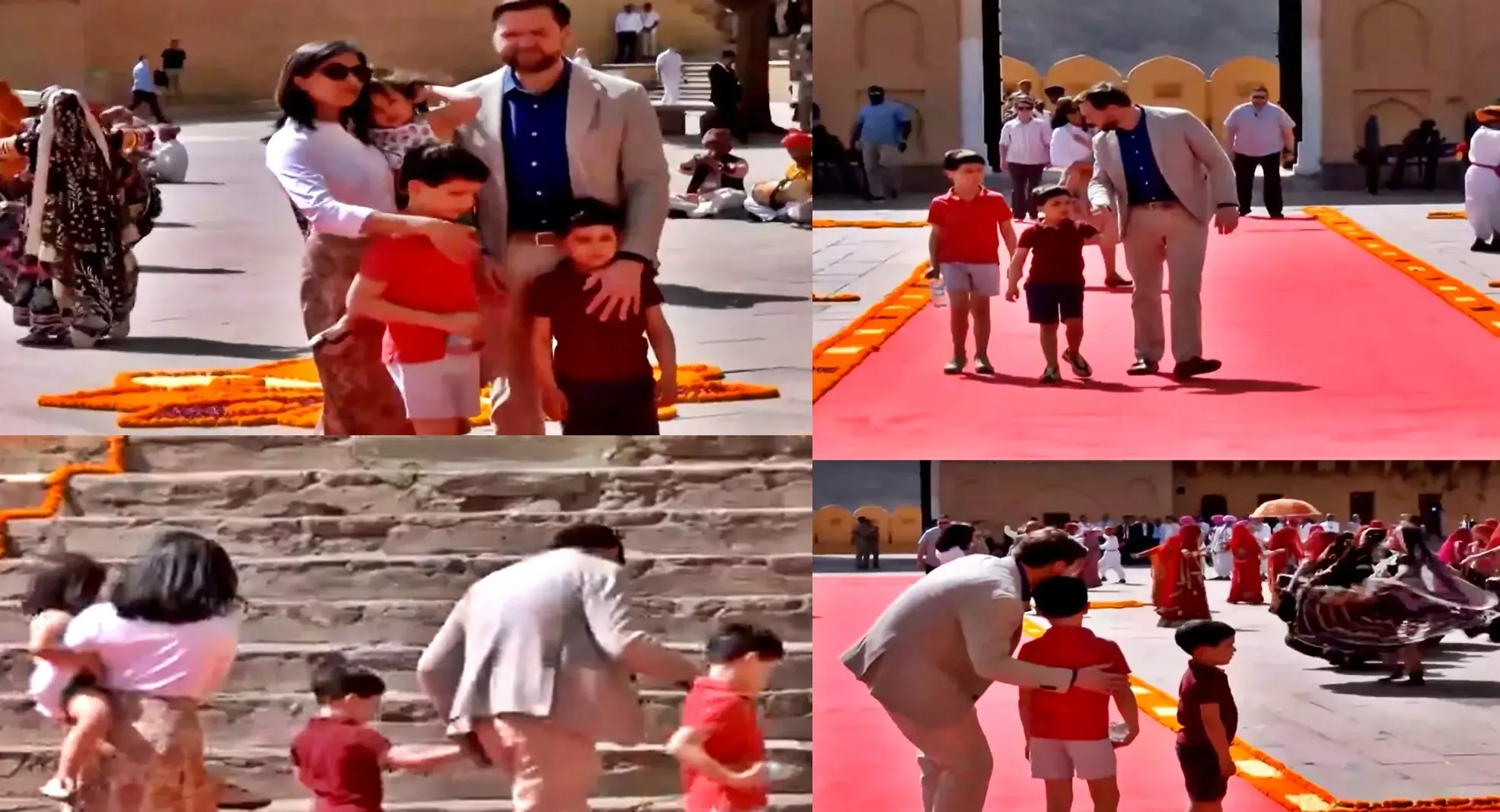 US Vice President JD Vance, Family Tours Amer Fort and Jaipur's Cultural Heritage