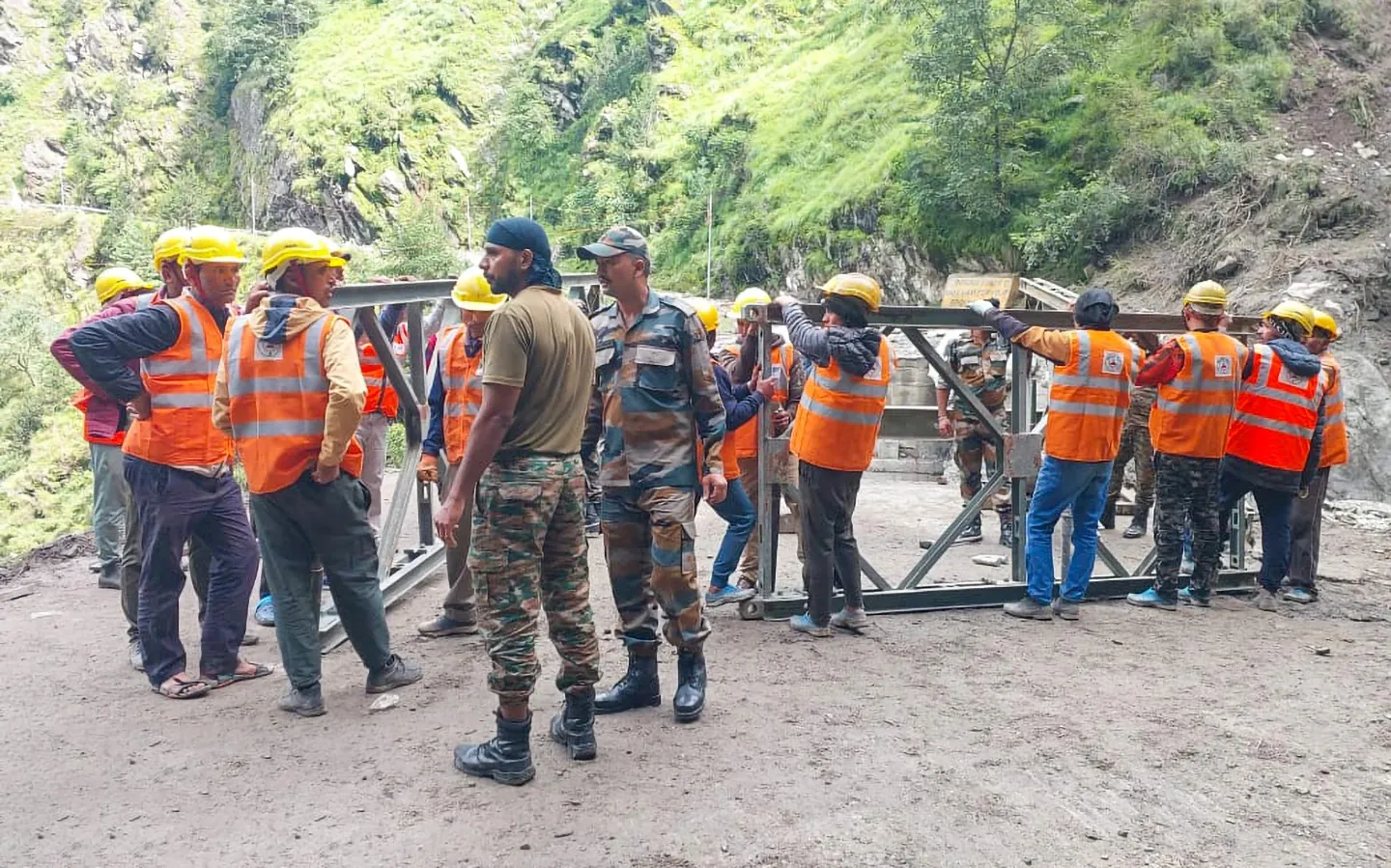 How is BRO Working to Reconnect Rishikesh-Gangotri Road?