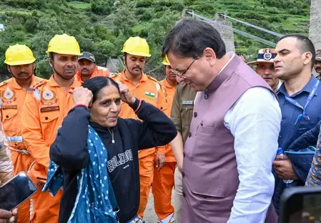 What Assistance is Uttarakhand CM Offering to Disaster-Affected Families?
